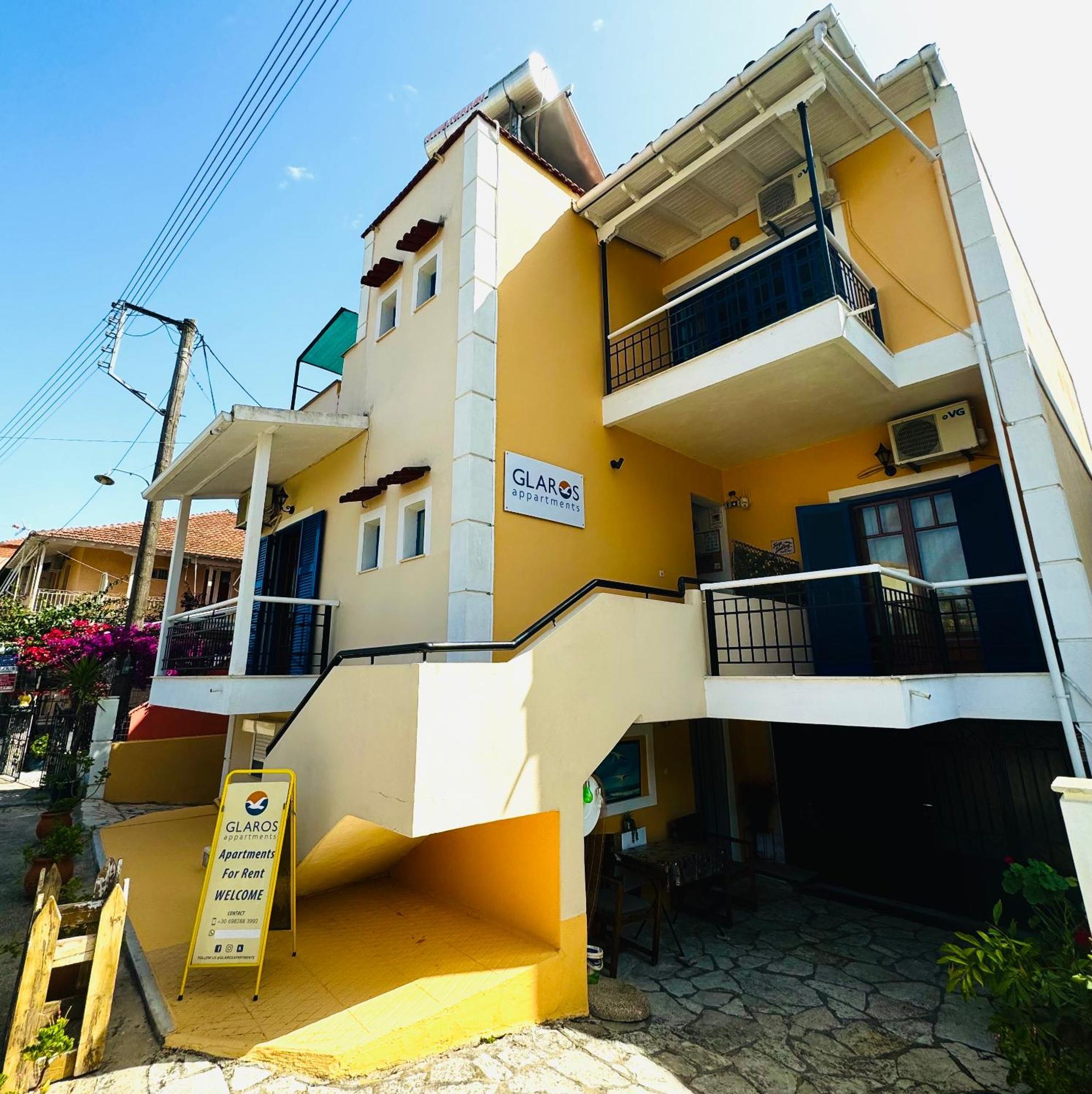 Glaros Apartments 奈德里 外观 照片